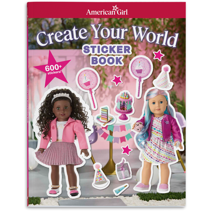 American Girl® Create Your World Sticker Book U1