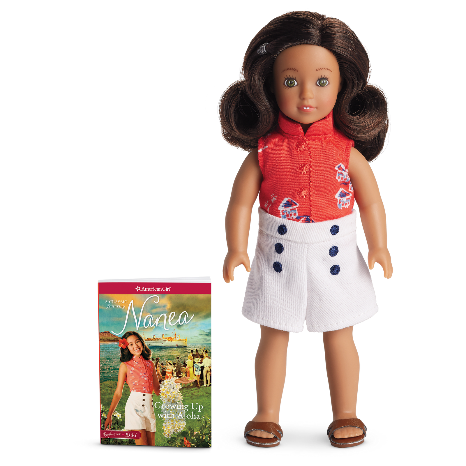 Nanea Mitchell™ Mini Doll & Book (Historical Characters) Z7
