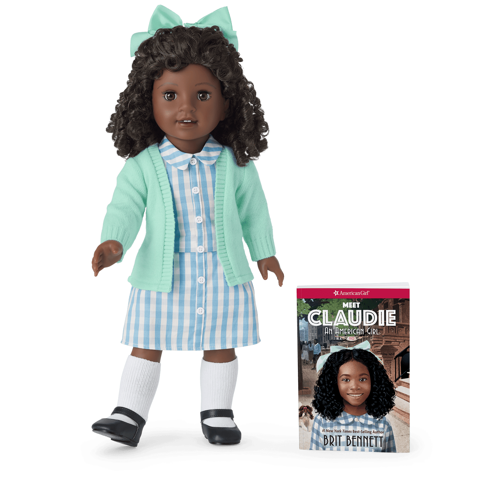 Claudie™ 18-inch Doll & Book (Historical Characters) U3