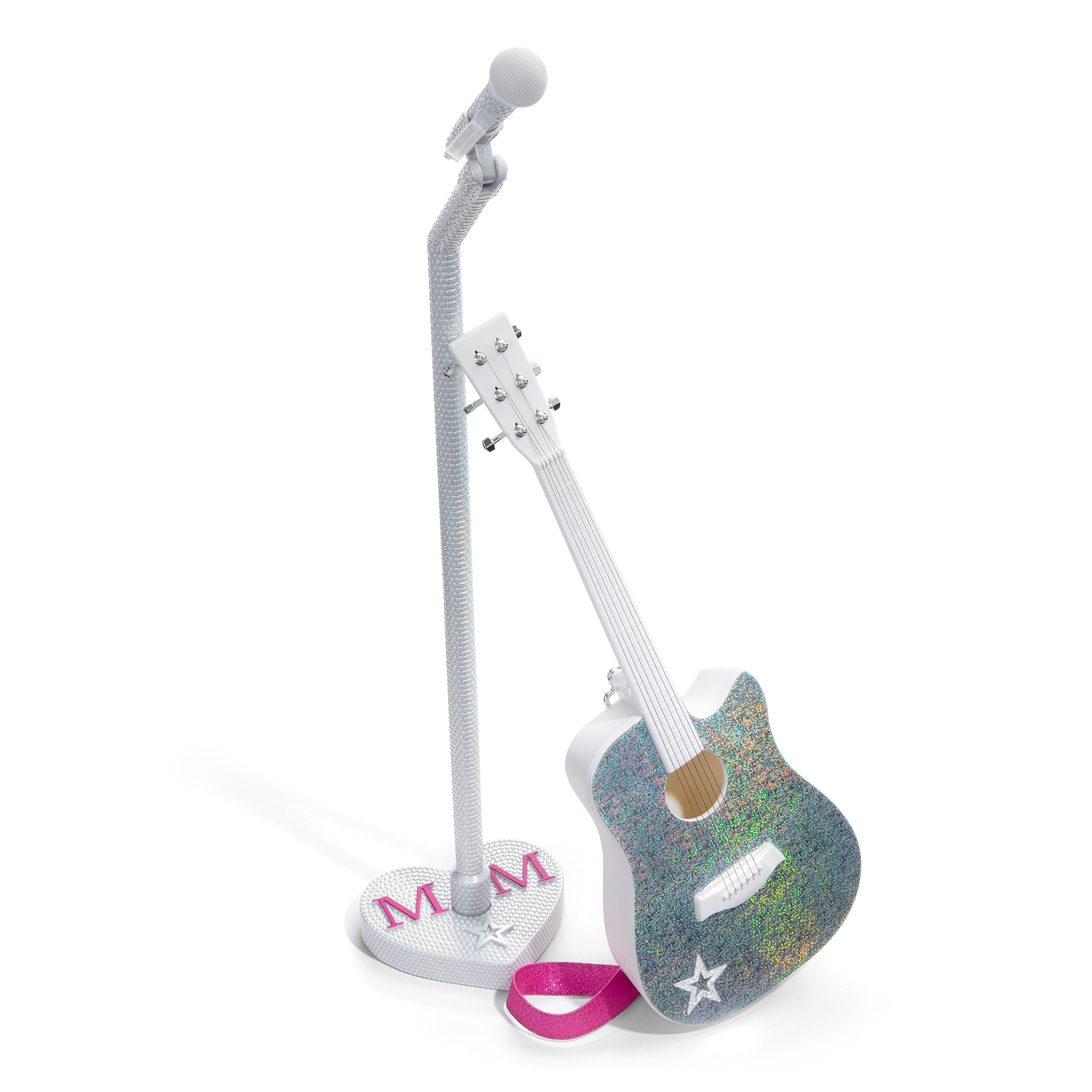 American Girl® x Megan Moroney Guitar & Mic Stand for 18-inch Dolls W6