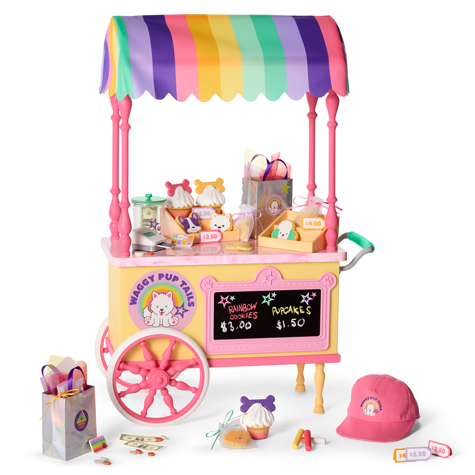 Summer’s™ Treat Cart for 18-inch Dolls (Girl of the Year™ 2025) Z2