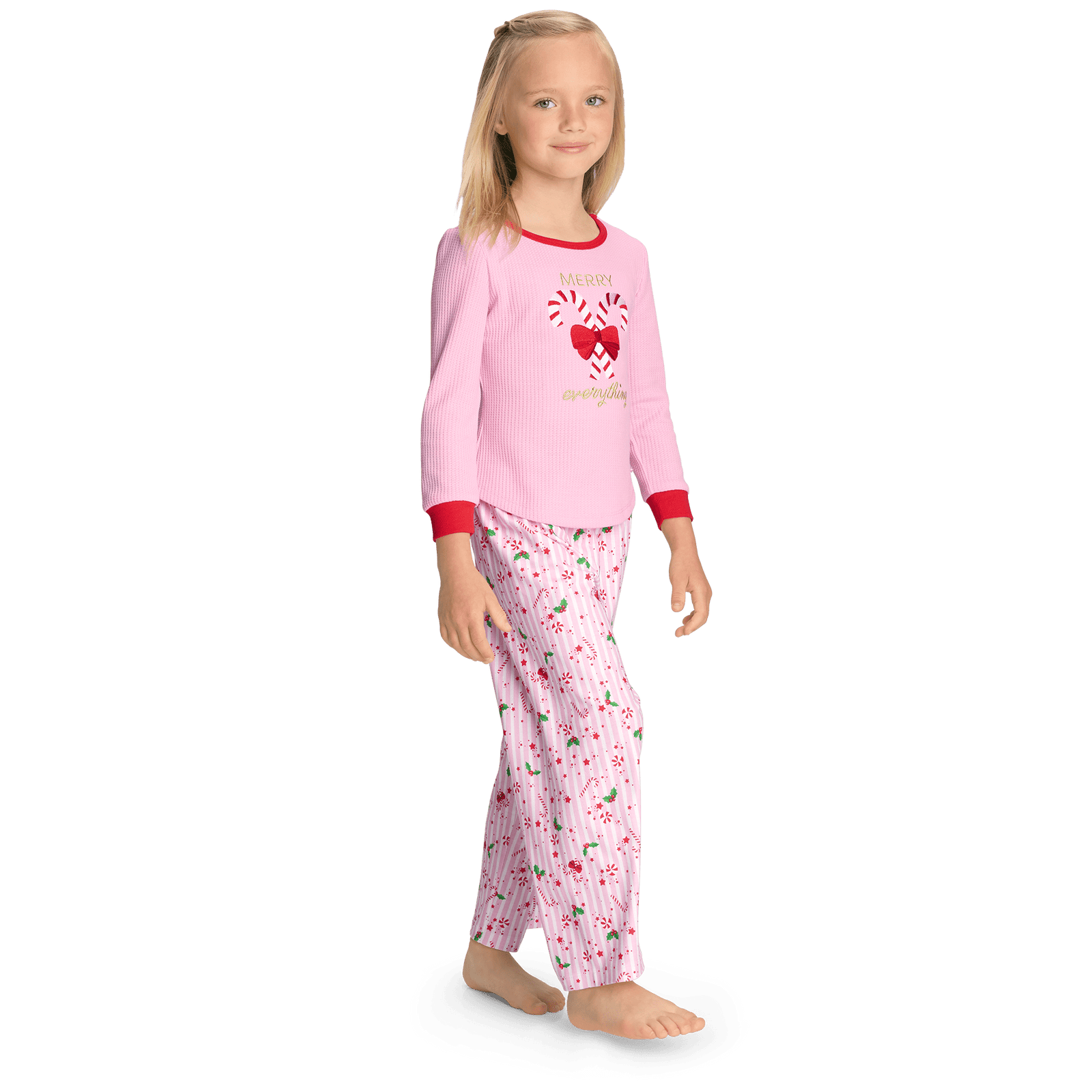Merry Everything PJs for Girls W0