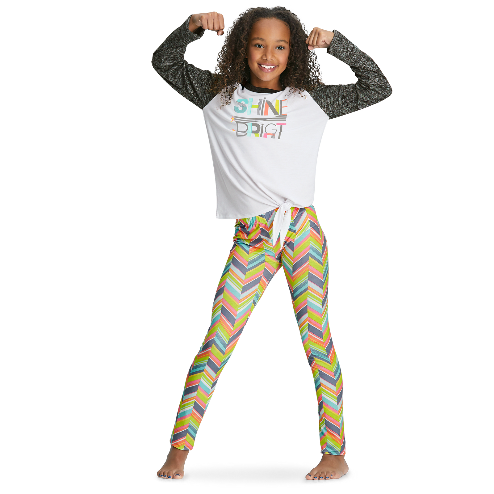 Shine Bright Pajamas for Girls Y7
