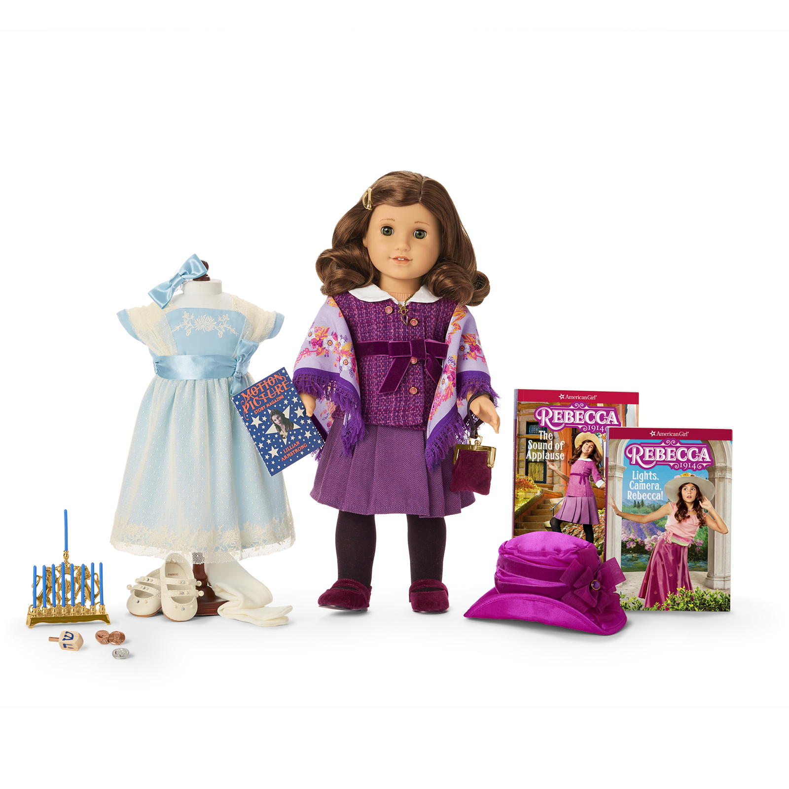 Rebecca’s™ Hanukkah Celebration Gift Set (Historical Characters) U1