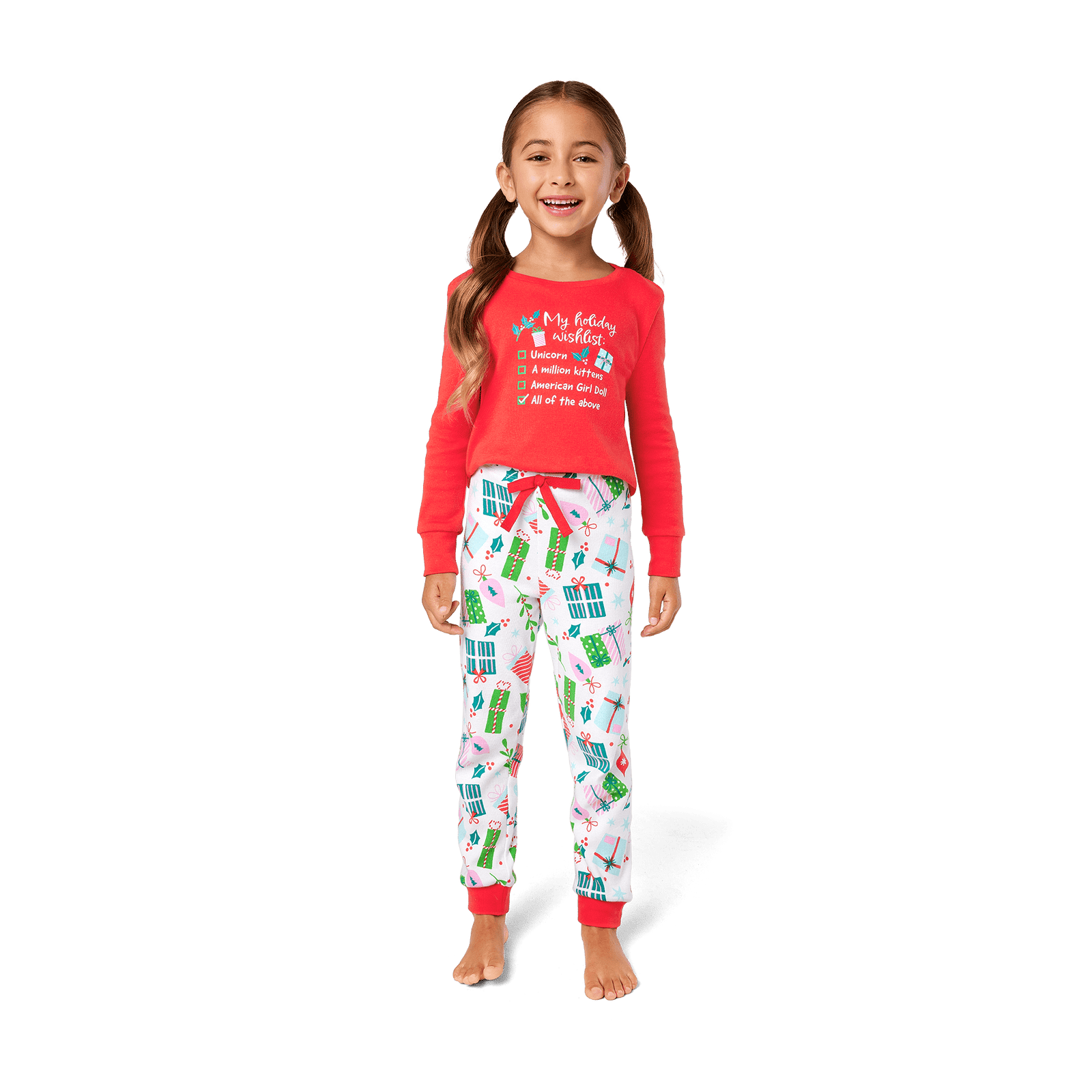 Holiday Wish List PJs for Little Girls Y2