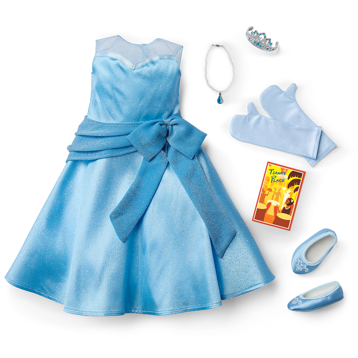 American Girl® Disney Princess Tiana Evening Star Dress & Accessories for 18-inch Dolls S9