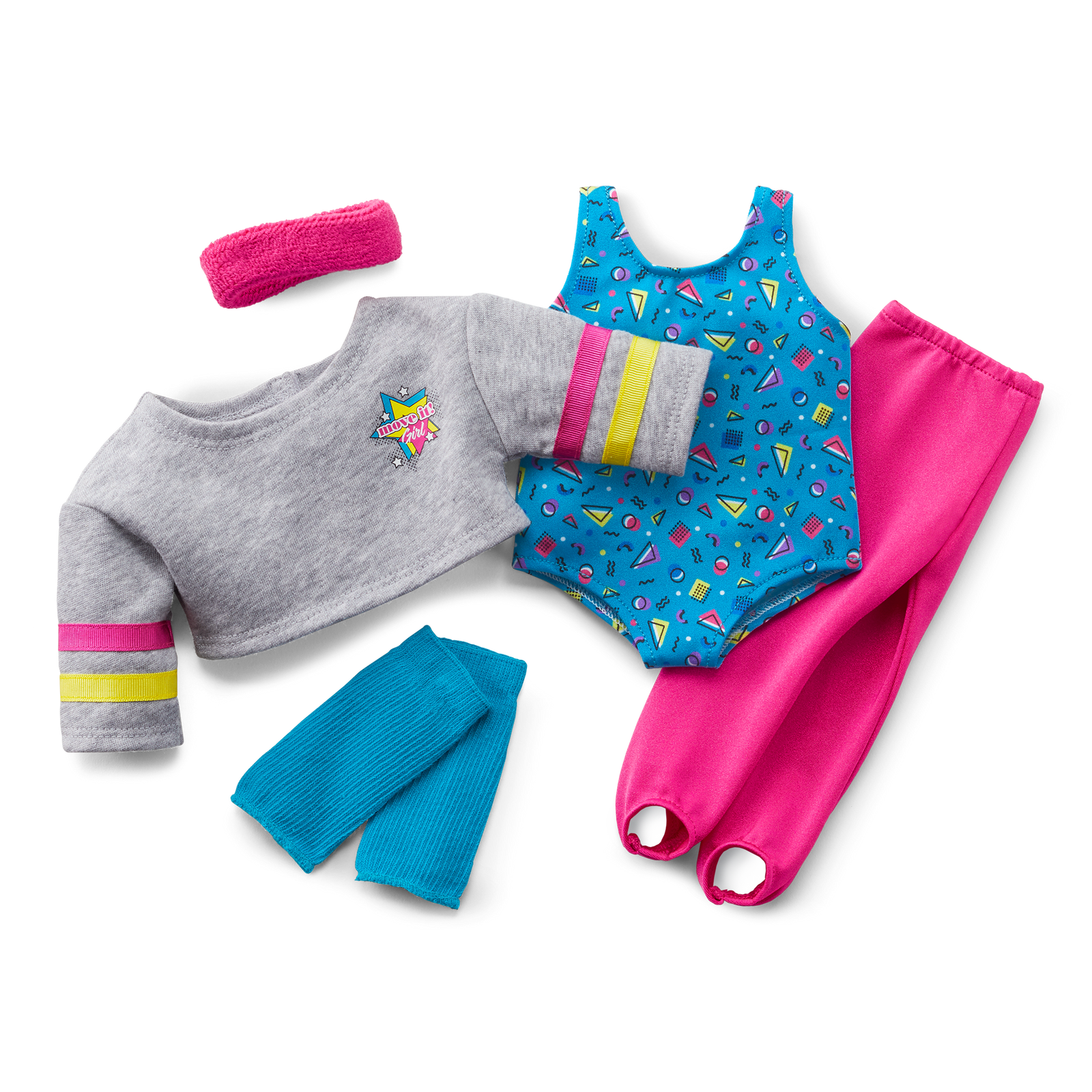 Courtney's™ Fitness Outfit for 18-inch Dolls (Historical Characters) S9