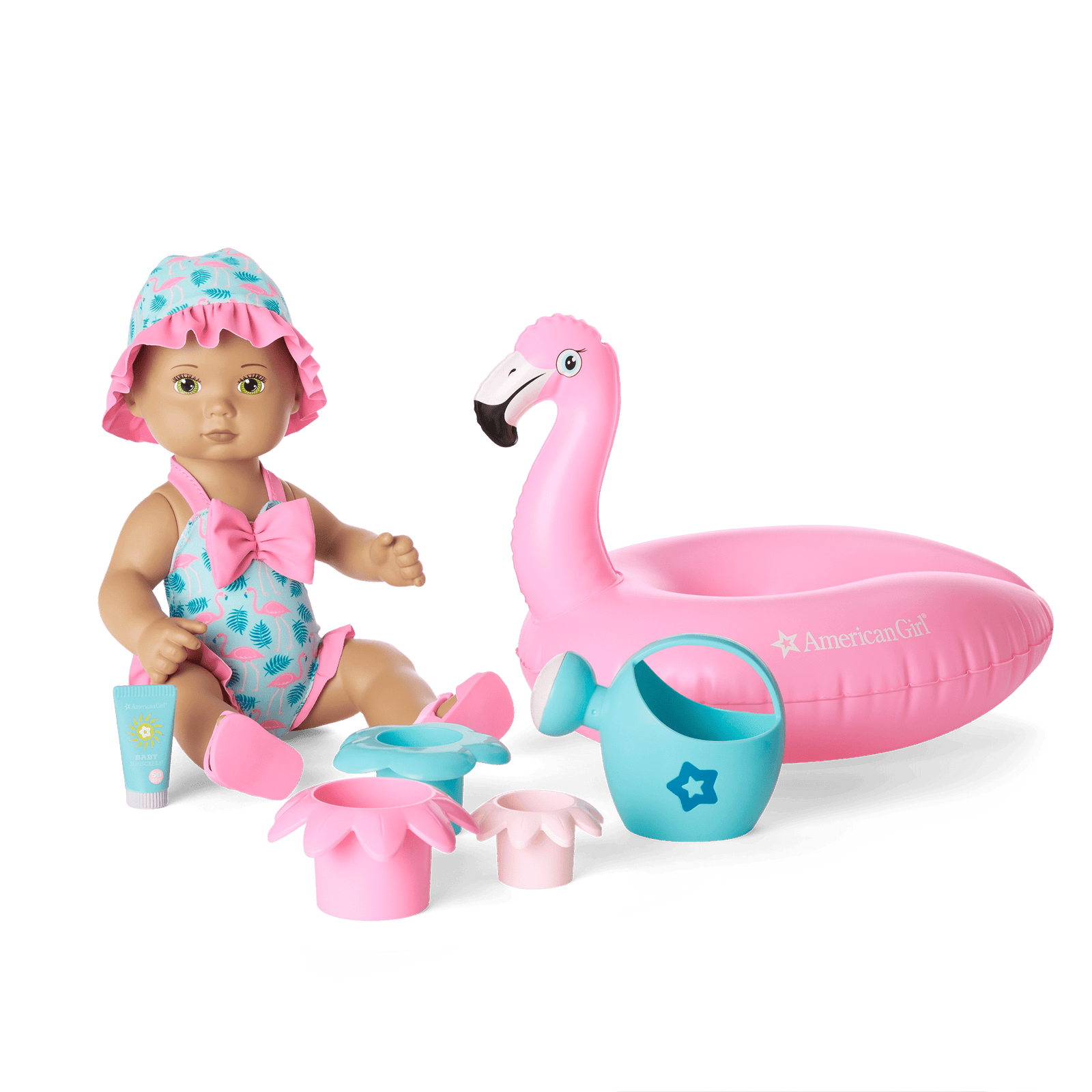 Flamingo Fun Play Set (Bitty Baby® Splash™) W4