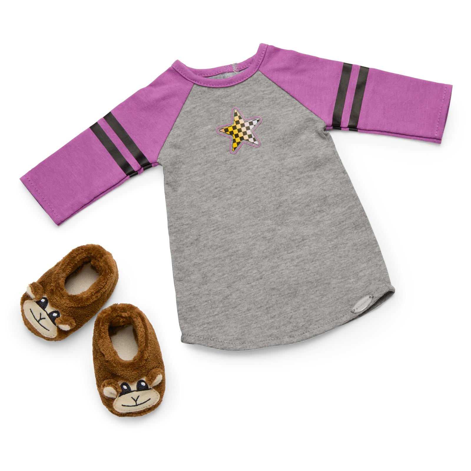 Nicki’s™ Skater Dreams Sleep Shirt for 18-inch Dolls (Historical Characters) V7
