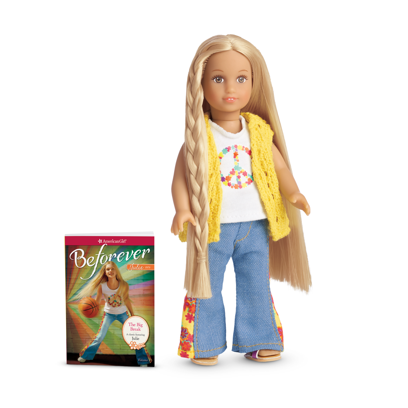Julie Albright™ Mini Doll & Book (Historical Characters) W1