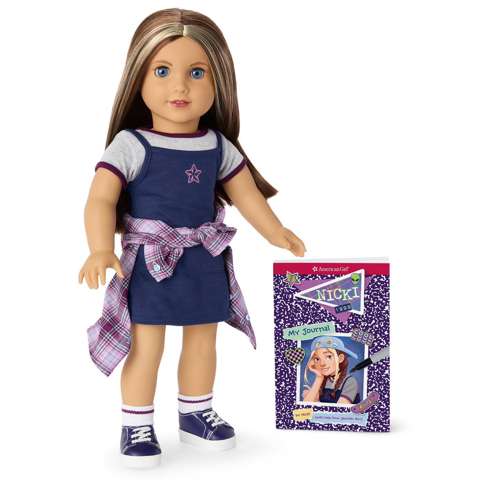 Nicki™ 18-inch Doll & Journal (Historical Characters) Z7