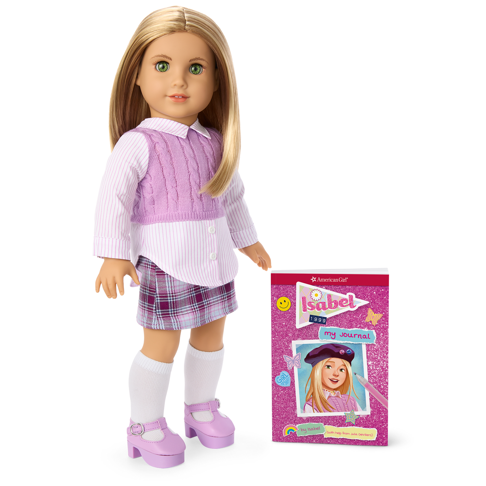 Isabel™ 18-inch Doll & Journal (Historical Characters) Z1
