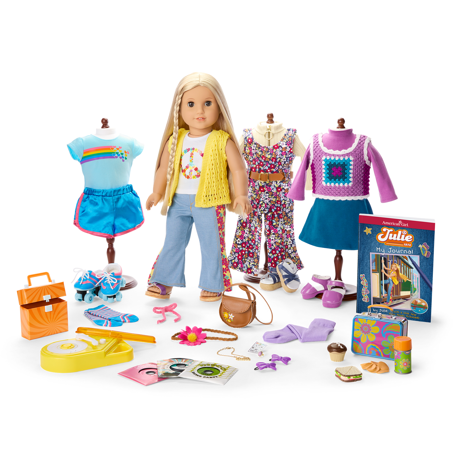 Julie’s™ Sunny ’70s Gift Set (Historical Characters) Z0
