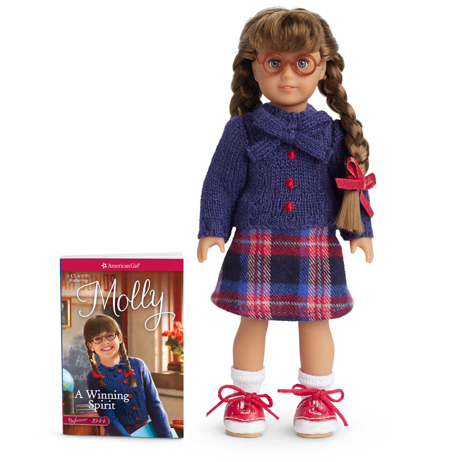 Molly McIntire™ Mini Doll & Book (Historical Characters) V5