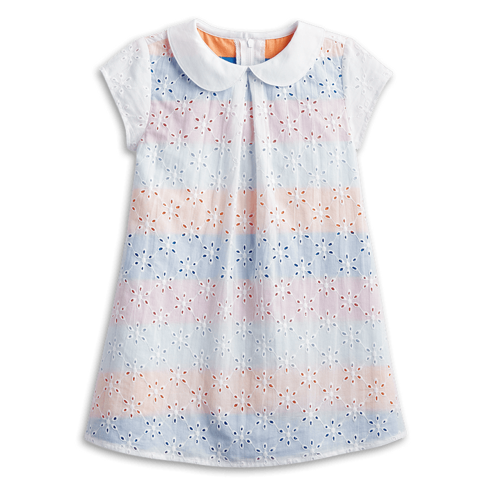 Sunny Flowers Dress for Little Girls V6