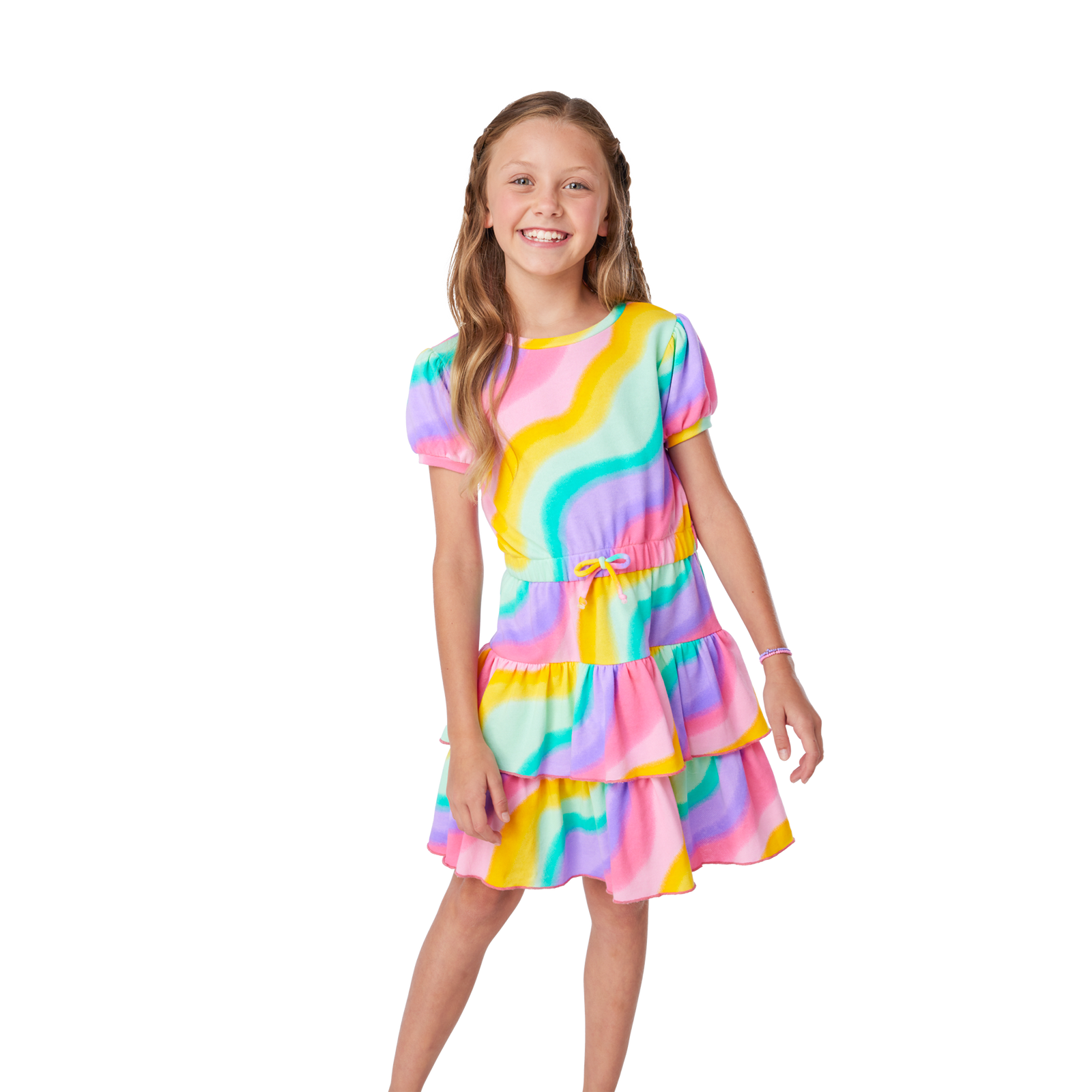 Summer’s™ Rainbow Swirl Dress for Girls (Girl of the Year™ 2025) Y5