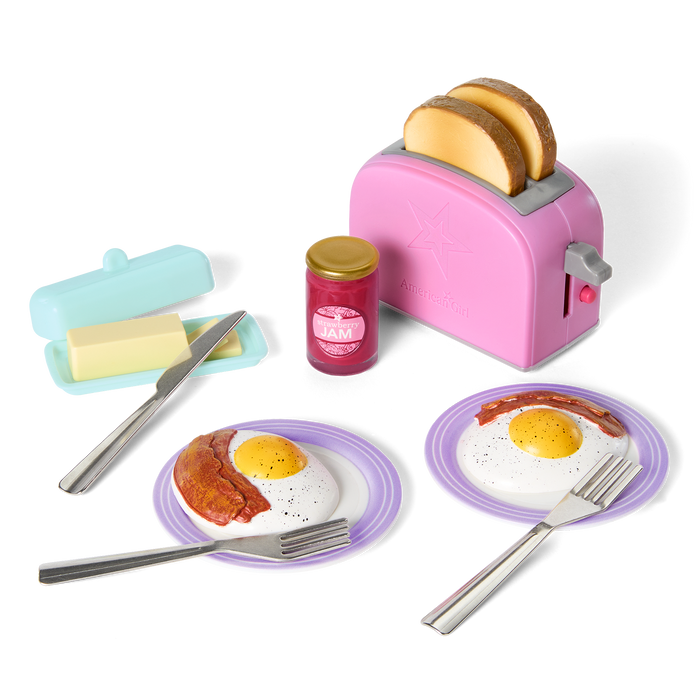 Breakfast for Two Set for 18-inch Dolls U7